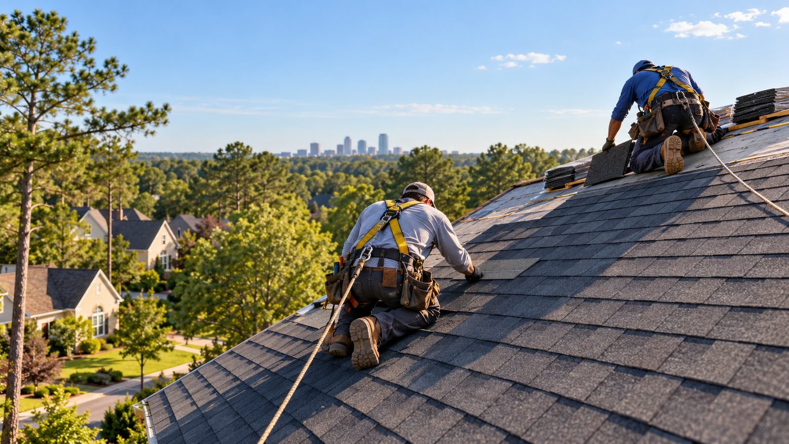 Roofer illustrative scene